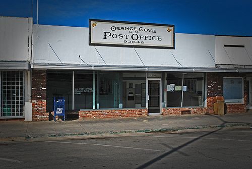 Orange Cove Post Office 550 Park Blvd Orange Cove Ca 93646