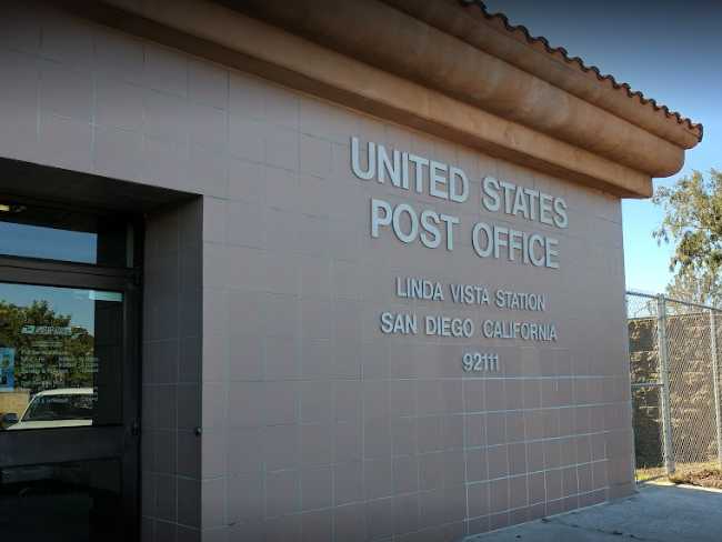 Linda Vista Post Office | 2150 Comstock St, San Diego, CA 92111 | US Post  Office Hours