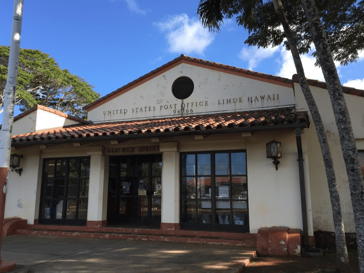 Lihue Post Office 4441 Rice St, Lihue, HI 96766 US Post Office Hours