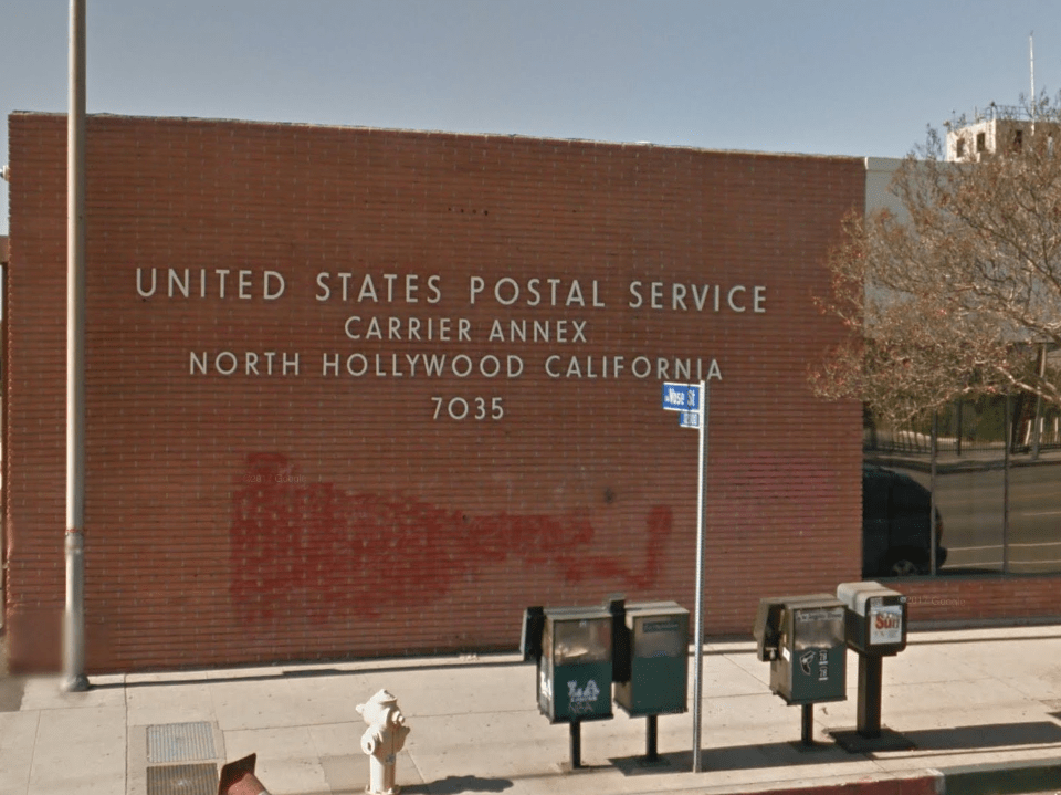 Burbank Post Office 2140 N Hollywood Way, Burbank, CA 91505 US Post